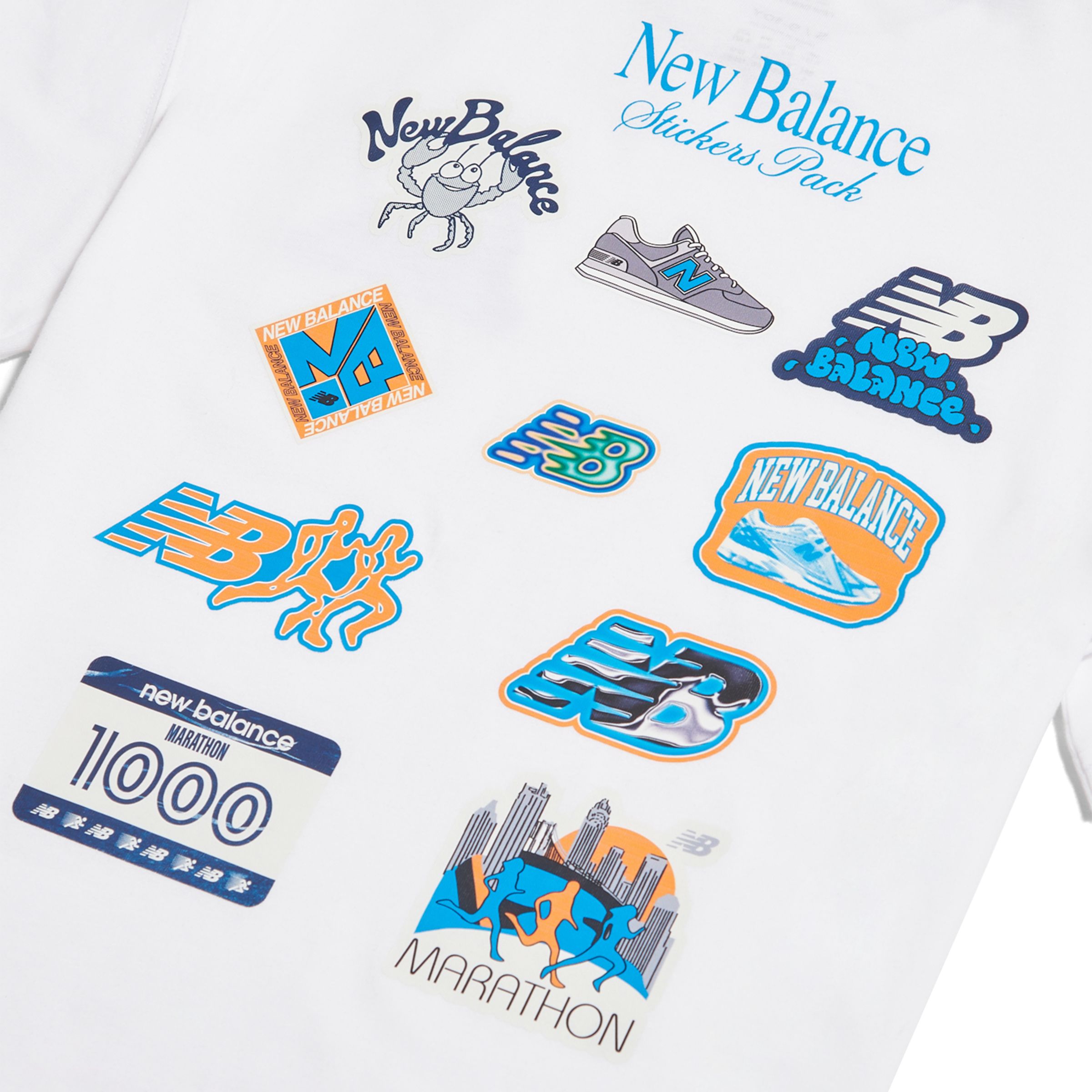 Sticker Pack Logo T-Shirt
