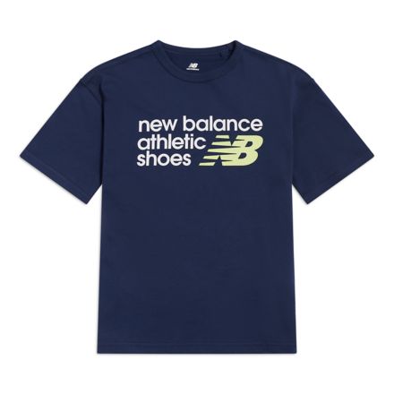 Athletics Premium Chest Logo T-Shirt, AZUL MARINO NB, YT62Q8WVNNY