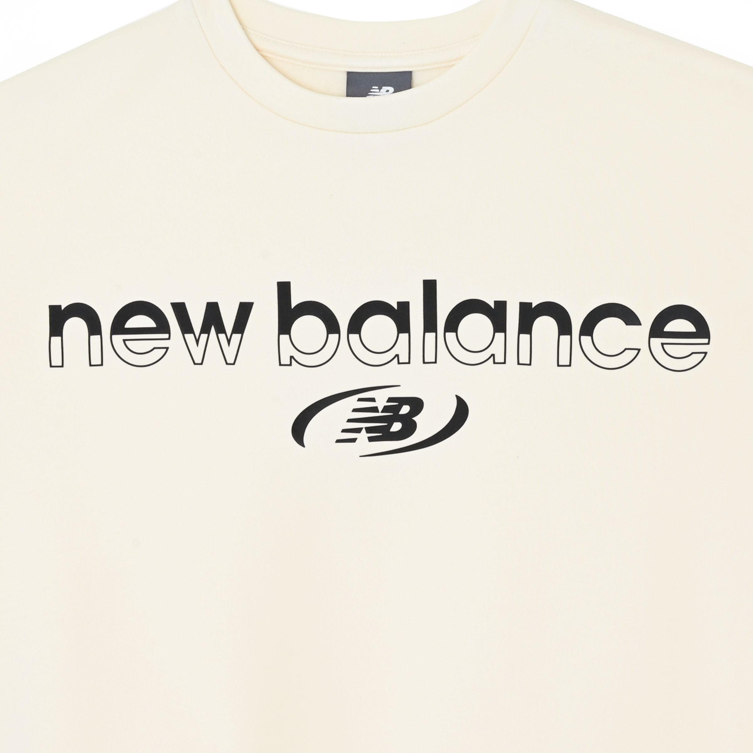 New Balance ダブルフェイスストレッチクルー(裏起毛), YT62S0TCAGA
