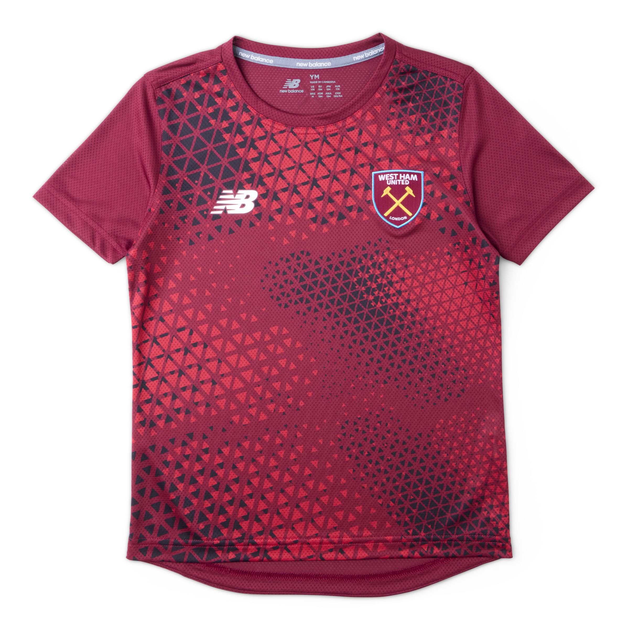 New Balance West Ham United 26/27 Youth Match Jersey, YT62S6JXHME