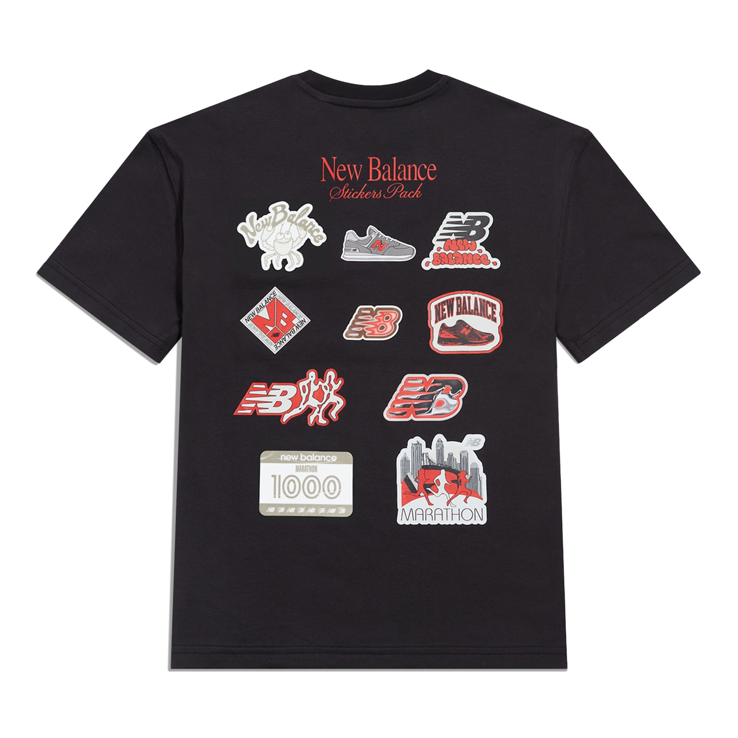 Sticker Pack Logo T-Shirt