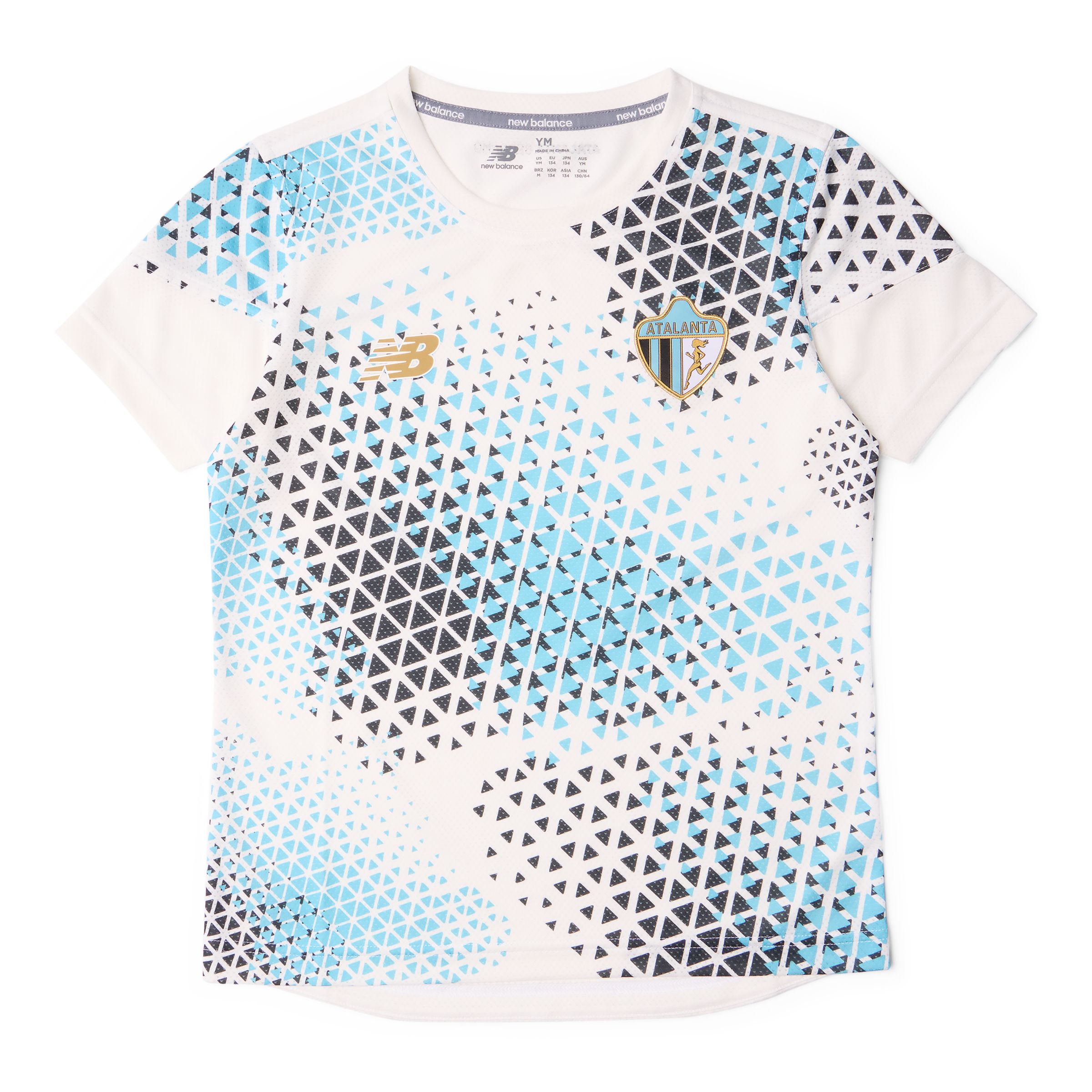 New Balance Atalanta BC 26/27 Youth Football Match Jersey, YT62Z8NYTHD