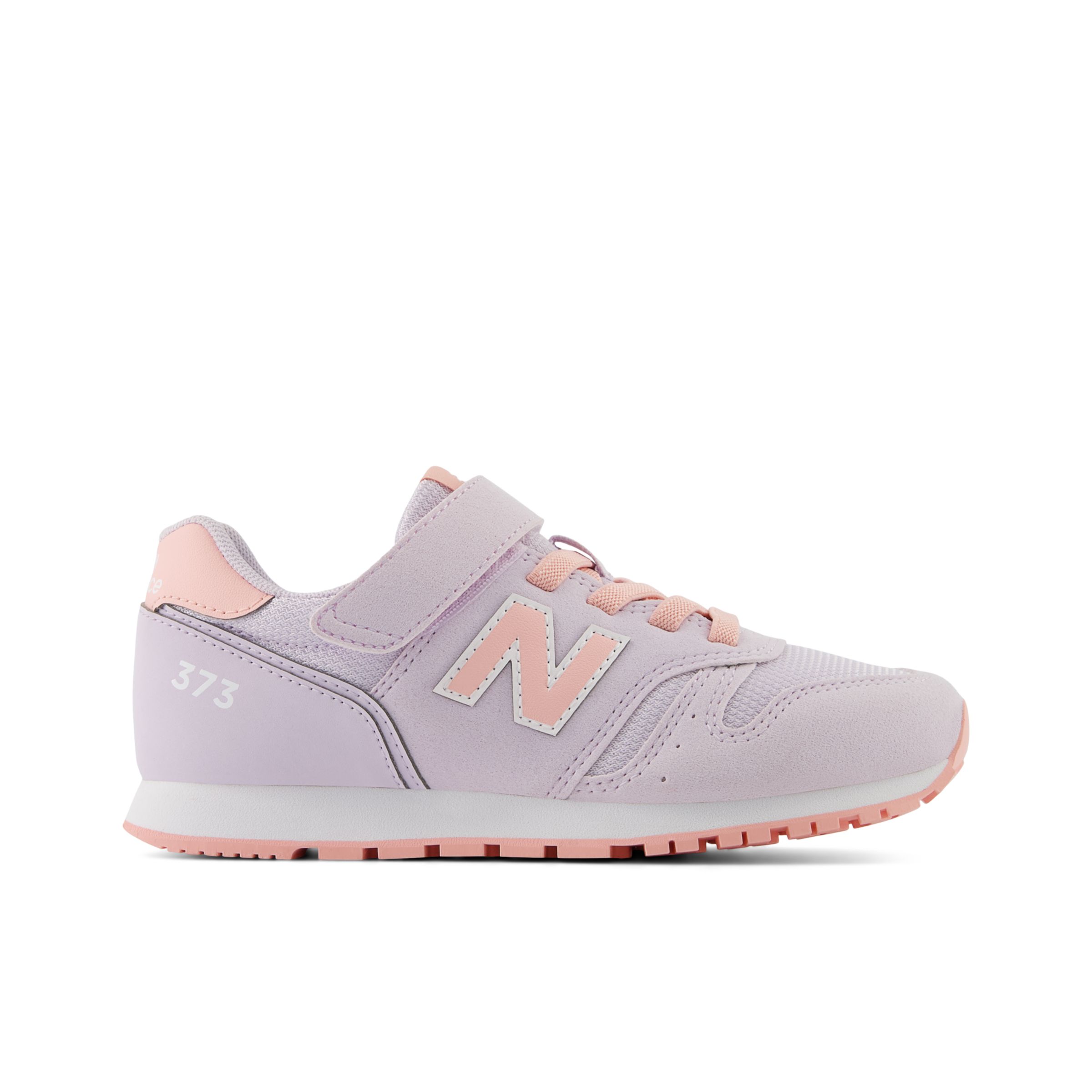 New Balance Kinder 373 Hook and Loop in Violett/Rot