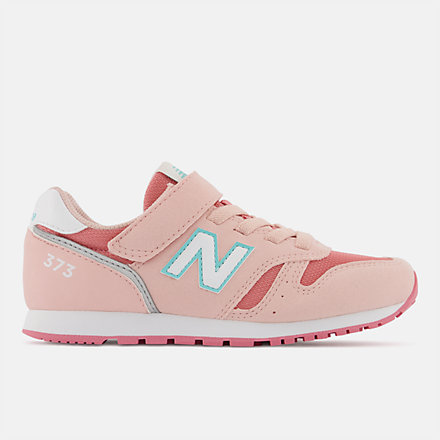 New Balance 373 Bungee Lace with Top Strap, YV373JD2 image number null
