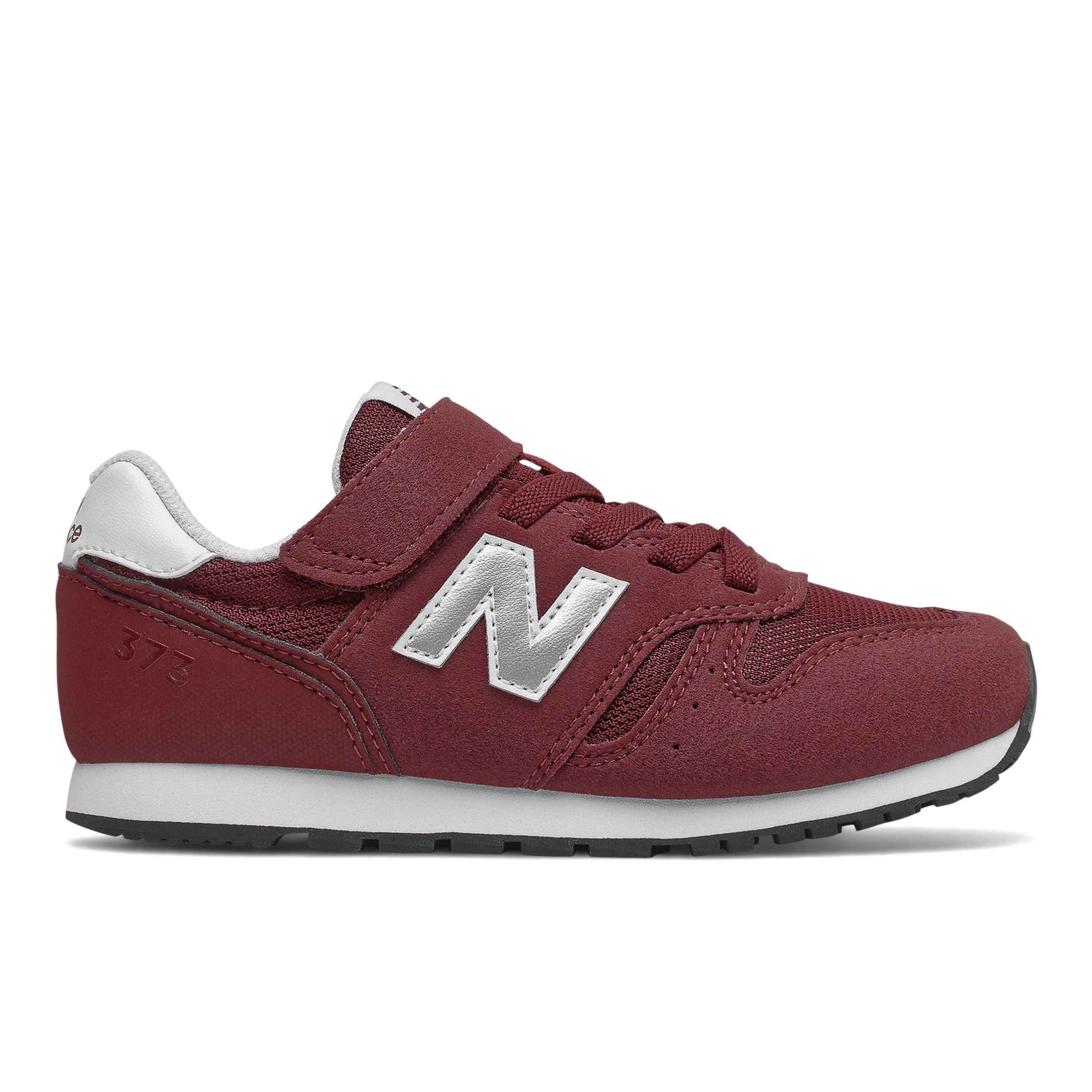 New Balance Crian?a 373 Bungee Lace with Top Strap in Branca, Synthetic, Tamanho 30
