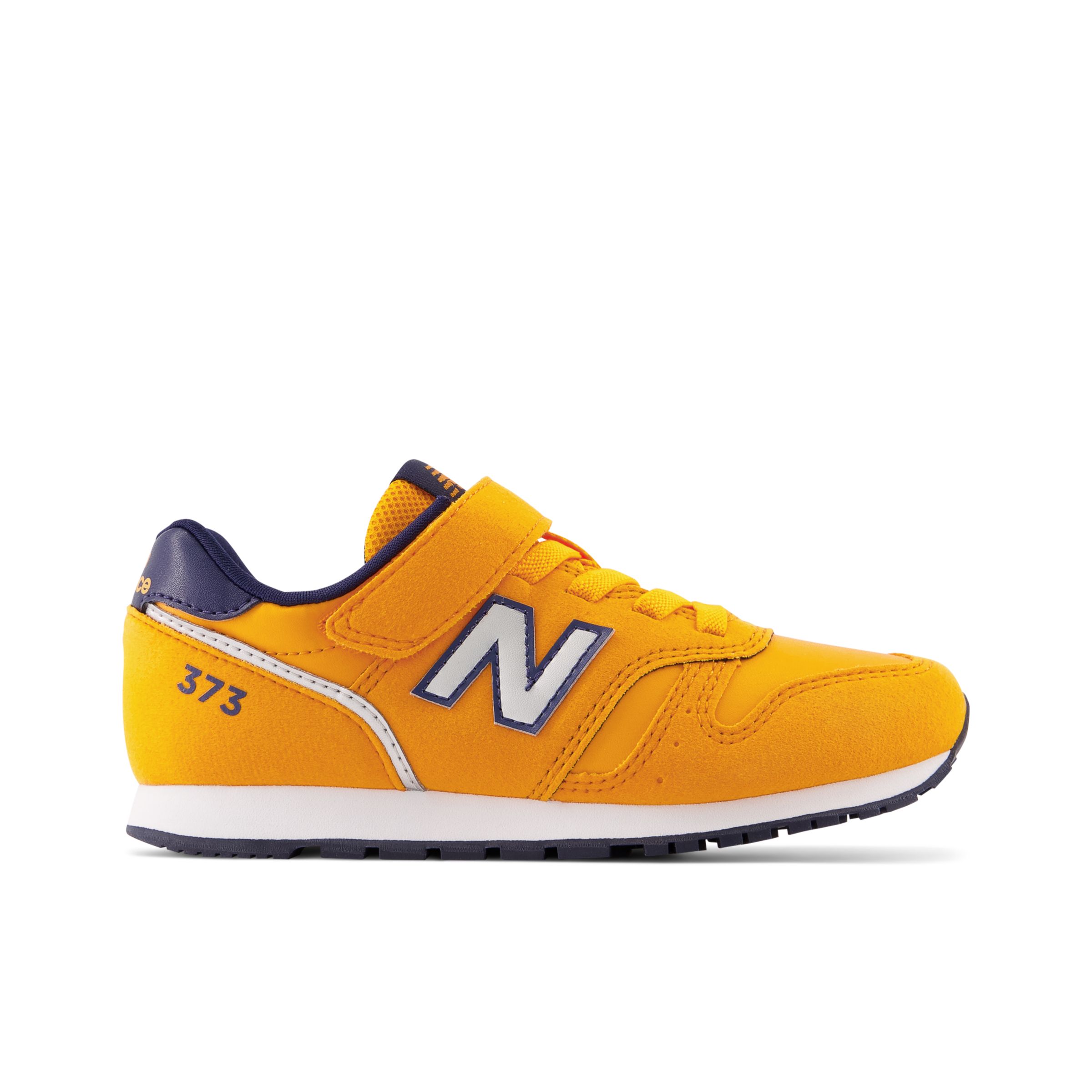 New Balance Crian?a 373 Bungee Lace with Top Strap in Cinza, Synthetic, Tamanho 39