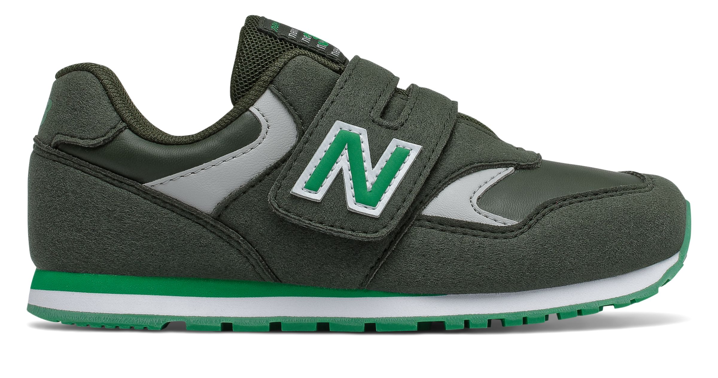 new balance enfant vert