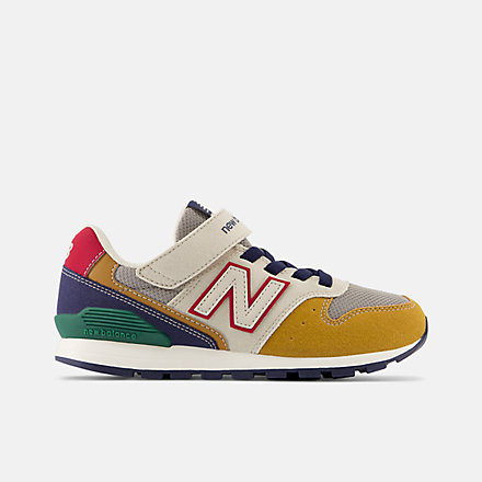 New Balance 996 Bungee Lace with Top Strap, YV996JP3 image number null