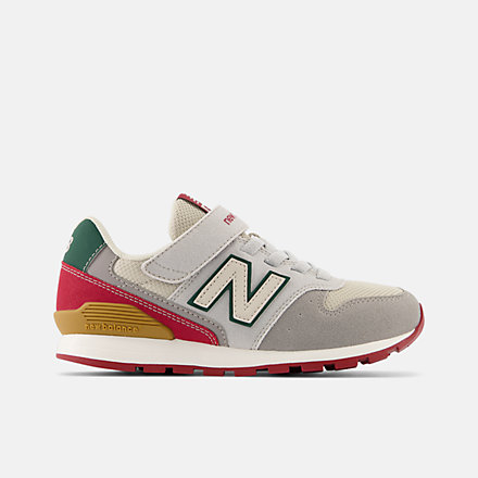 New Balance 996 Bungee Lace with Top Strap, YV996JQ3 image number null