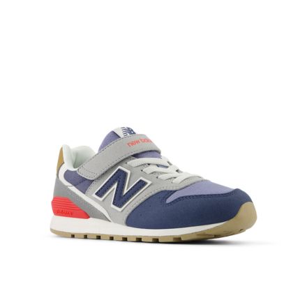 996 Hook and Loop, Vintage Indigo with Blast Red, YV996RN3