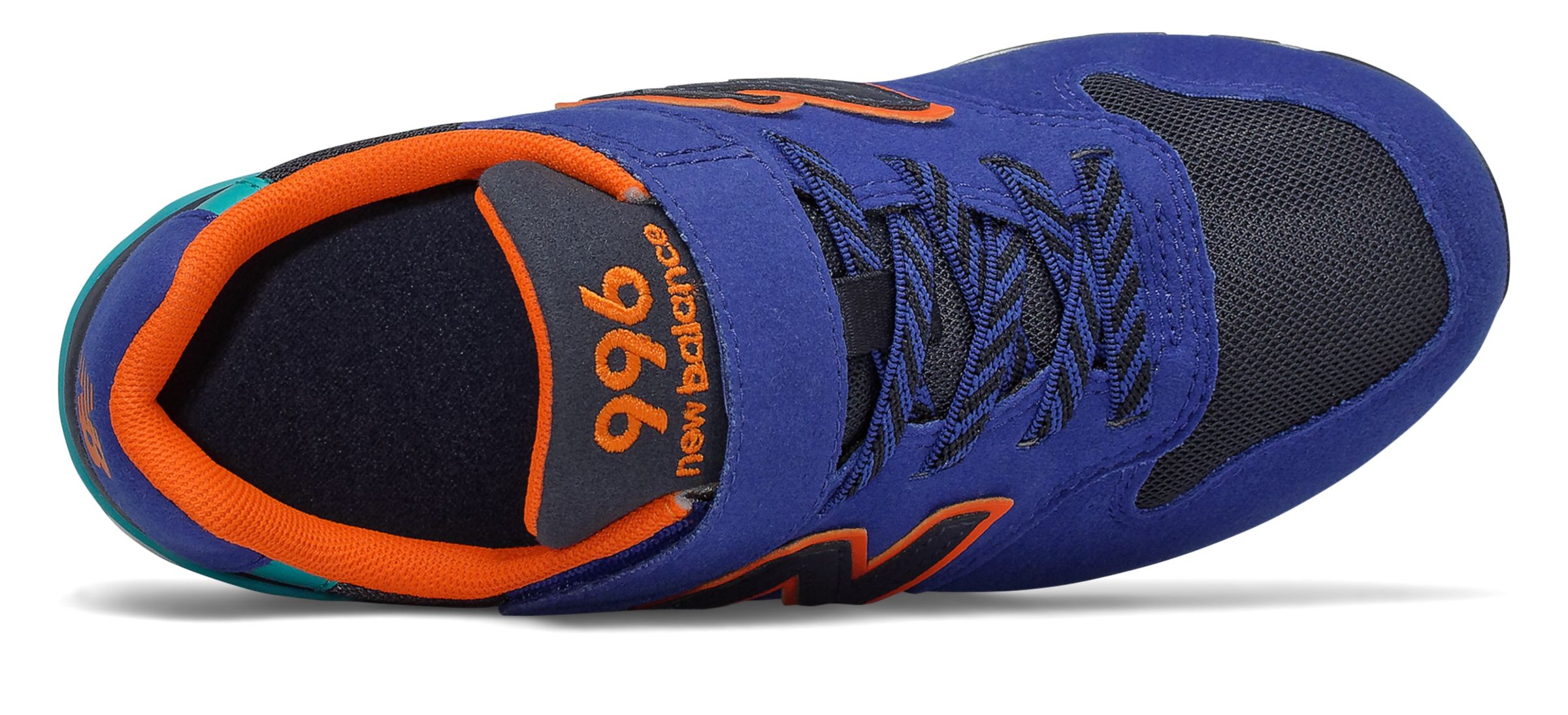 new balance 996 blue orange