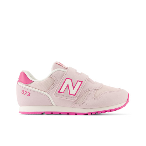 New Balance Kids' 373 Hook and Loop en Rose, Synthetic, Taille 35.5