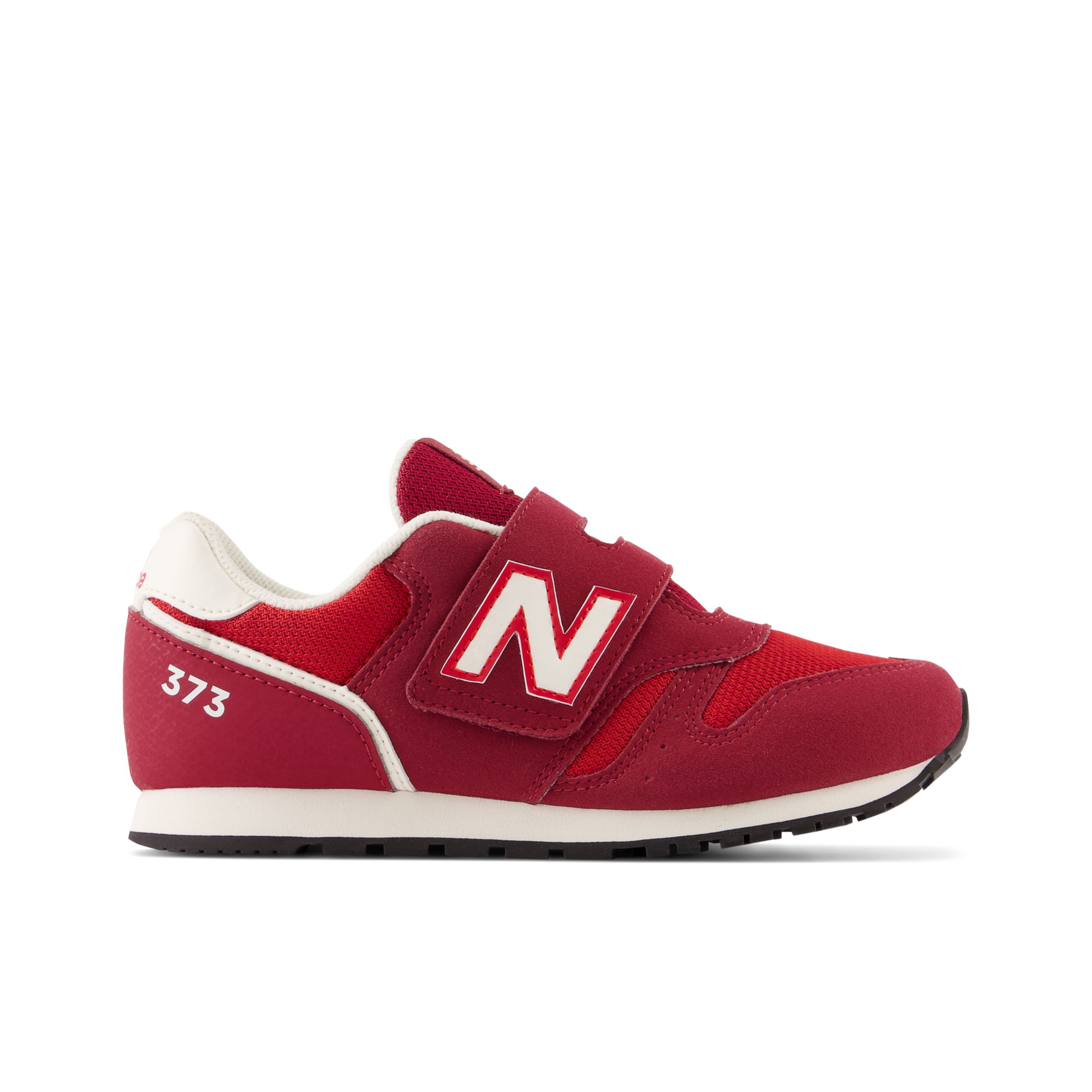 New Balance Kids' 373 Hook and Loop en Rouge, Synthetic, Taille 38.5